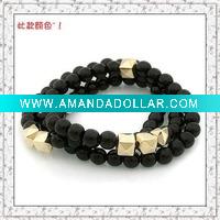 Wholesale 2011 Hot sales fashion pearl bangle and bracelet