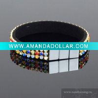 10MM fashion colorful Crystal wristband