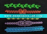 Wholesale New style Promotional Silicone Hollow bracelets wristband bandz