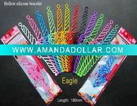 Wholesale 2011 worldwide hot charming healthy hollow bracelet