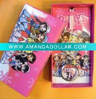 Wholesale wholesale christmas gift bratz pendant watch for kids cartoon watch mix order cartoon watch C75-12