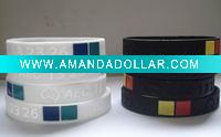 Wholesale fashion silicone band bracelet