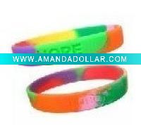 Wholesale fashion silicone wristbands