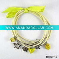 Wholesale Girls Rubber bracelet charms