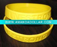 live strong silicone bracelet