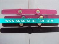 Wholesale New slap wrap /papa watch silicon bracelets
