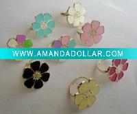 Wholesale fashion flower Rings