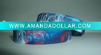 colorful silicone wristband