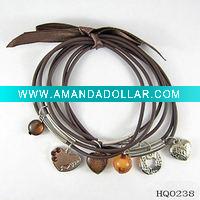 Wholesale Lady Rubber bracelet charms