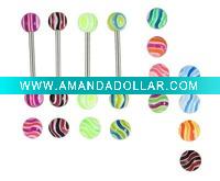 Wholesale UV Tongue Barbell