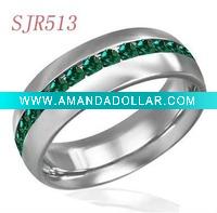Wholesale 316L Latest Popular Style High Quality Stainless Steel Ring