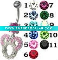 Wholesale Fancy fashion beautiful body piercing jewelry