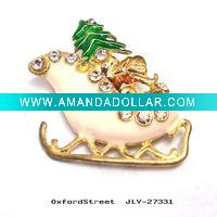 Wholesale 2011 hot christmas brooch pin