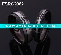 Wholesale hot sale stainless steel wedding rings