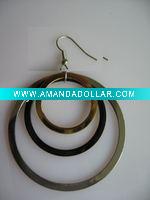 Wholesale circlestainless steel Earrings