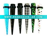 Body Jewelry--UV Print Tapers
