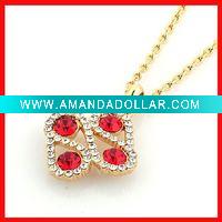 Wholesale modern necklace/fashion jewelry/charm necklace/charm pendant