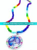 Wholesale fashion alloy peace mood jewelry