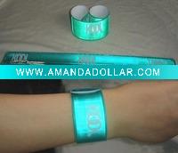 Wholesale Promotional Reflective Wristband Ideal Advertising Gift Use in Celebration F1206