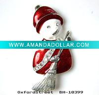 Wholesale 2011 christmas item brooch pin