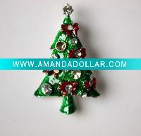 2011 christmas item brooch pin