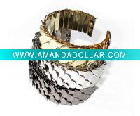 Wholesale Personality Scaly Adjustable Alloy Bracelets