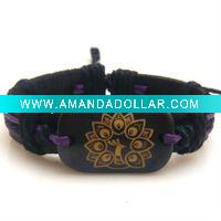 Fashion leather bracelet