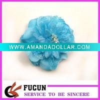Wholesale farbic handmade flower brooches