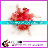 Wholesale New design farbic handmade flower brooches