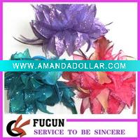 farbic handmade flower brooches