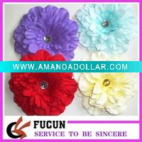 Wholesale farbic handmade flower brooches