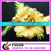 farbic handmade flower brooches