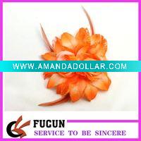 farbic handmade flower brooches