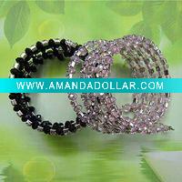 Fashion crystal bracelets with rhinestone