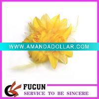 Wholesale 2011 Newest design farbic handmade flower brooches