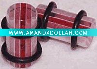 body piercing ear plug