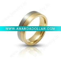 gorgeous stainless steel ring