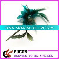 Wholesale New design feather brooches