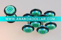 UV fack plug body piercing jewelry
