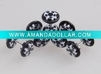 UV fack plug body piercing jewelry