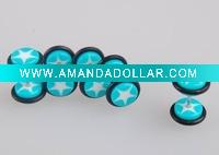 UV fack plug body piercing jewelry