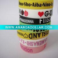 silicone bracelet