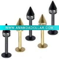 Wholesale (WS1205)Fashion Labret Body Piercing Jewelry
