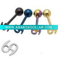 Wholesale (WS1204)Fashion tongue body piercing