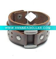 Wholesale leather bracelet for boy and men