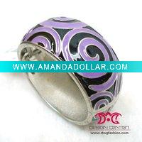 Wholesale Fashion alloy enamel bangle