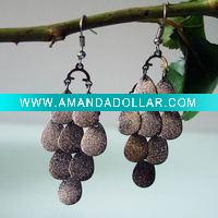 Teardrop Dangle Alloy Earring