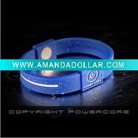 Wholesale 2011 popular powercore silicone wristband in Timepieces, Jewelry, Eyewear