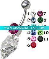Belly navel piercing body jewelry