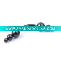 316 body jewelry with stone EYEBROW